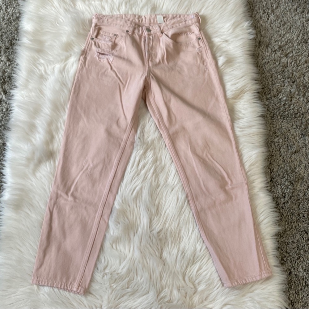 H&M & Denim distressed jeans